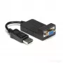 StarTech.com adaptador DisplayPort a VGA – convertidor activo DP a VGA – vídeo 1080p – duradero – adaptador de cable DP/DP++ a monitor VGA – DP 1.2 a VGA – conector DP con enclavamiento