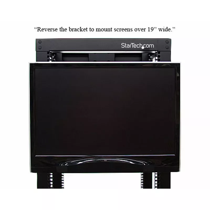 StarTech.com soporte de montaje VESA universal para monitor LCD para rack o armario de 19