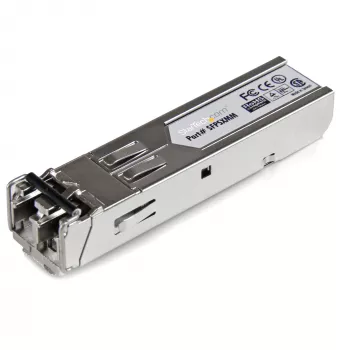 StarTech.com módulo SFP MSA sin codificar - 1000BASE-SX - fibra óptica multimodo (MMF) 1GbE - transceptor óptico 1GE Gigabit Ethernet SFP - LC 550m - 850nm - DDM