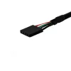 StarTech.com cable USB de montaje en panel de 0,3 m – cable USB-A a cabecera de placa base H/H