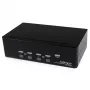 StarTech.com switch KVM USB Dual-DVI de 4 puertos con audio y hub USB 2.0