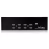StarTech.com switch KVM USB Dual-DVI de 4 puertos con audio y hub USB 2.0