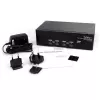 StarTech.com switch KVM USB DVI VGA de doble monitor de 4 puertos con audio y hub USB 2.0
