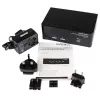 StarTech.com switch KVM USB DVI VGA de doble monitor de 2 puertos con audio y hub USB 2.0