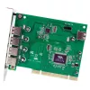 StarTech.com tarjeta adaptadora PCI USB PCIUSB7 de 7 puertos