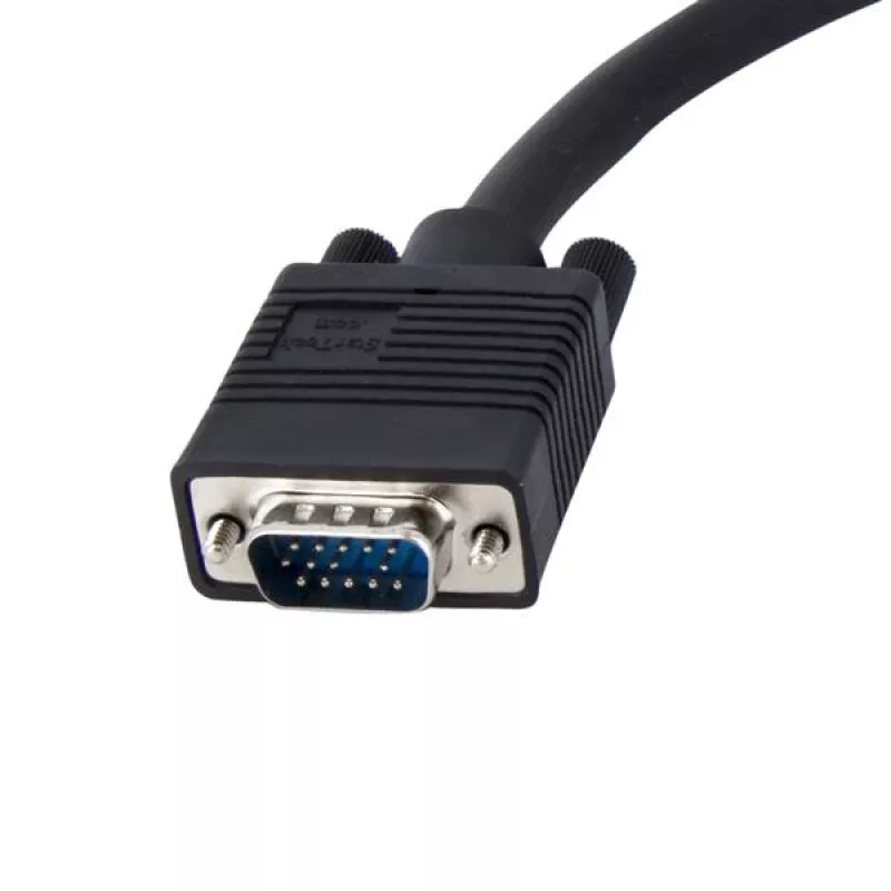 StarTech.com cable de monitor Coax HD15 VGA a 5 BNC RGBHV de 1 ft - M/H