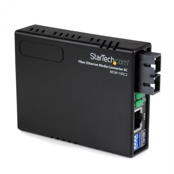StarTech.com convertidor de medios Ethernet a fibra óptica multimodo 10/100 SC 2 km