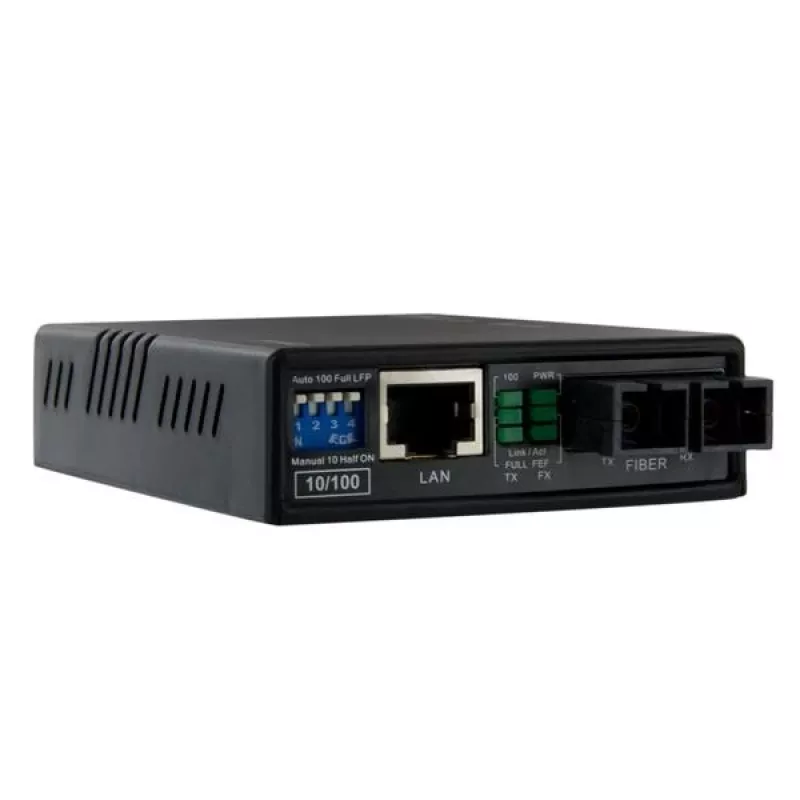 StarTech.com convertidor de medios Ethernet a fibra óptica multimodo 10/100 SC 2 km