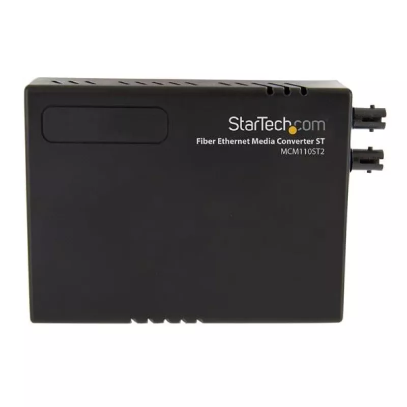 StarTech.com convertidor de medios Fast Ethernet de fibra multimodo a cobre 10/100 ST 2 km