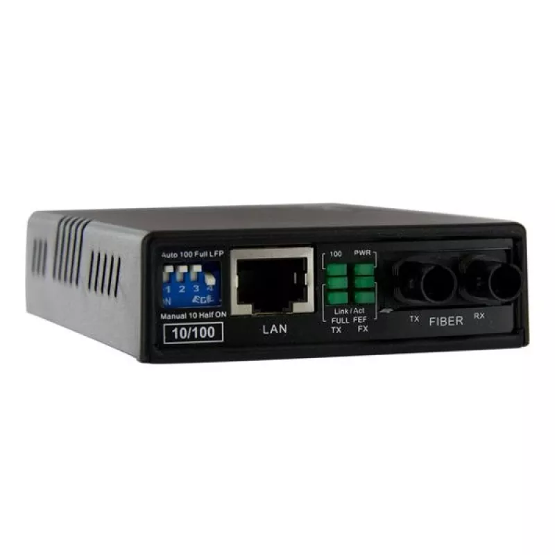 StarTech.com convertidor de medios Fast Ethernet de fibra multimodo a cobre 10/100 ST 2 km