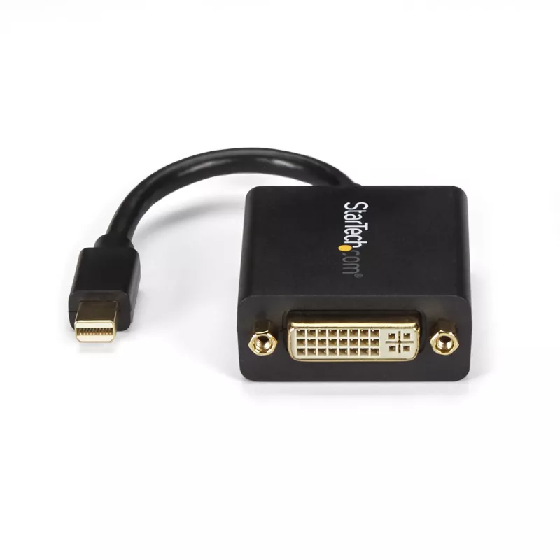 StarTech.com adaptador Mini DisplayPort a DVI - convertidor Mini DP a DVI-D - vídeo 1080p - certificado VESA - mDP o Thunderbolt 1/2 Mac/PC a monitor DVI - mDP 1.2 a DVI Single-Link