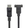 StarTech.com cable DisplayPort de montaje en panel de 1m - 4K x 2K - cable de extensión DisplayPort 1.2 macho a hembra - cable de extensión de vídeo DP con conector DP de montaje en panel - cable de monitor DP