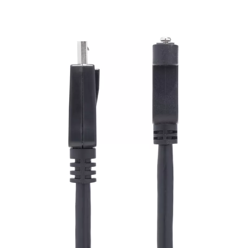 StarTech.com cable DisplayPort de montaje en panel de 1m - 4K x 2K - cable de extensión DisplayPort 1.2 macho a hembra - cable de extensión de vídeo DP con conector DP de montaje en panel - cable de monitor DP