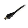 StarTech.com cable USB en Y de 1,8 m para discos duros externos – USB-A a Mini-B