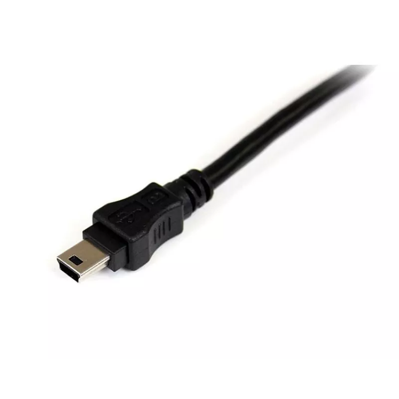 StarTech.com cable USB en Y de 1,8 m para discos duros externos – USB-A a Mini-B