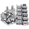 StarTech.com 50 uds. tornillos de montaje M6 y tuercas de jaula para armario rack de servidor