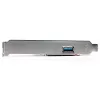 StarTech.com tarjeta PCI Express SuperSpeed USB 3.0 de 2 puertos con soporte UASP - 1 interno 1 externo