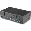 StarTech.com conmutador KVM HDMI de 4 puertos – 4K 30Hz – doble pantalla