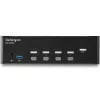StarTech.com conmutador KVM HDMI de 4 puertos – 4K 30Hz – doble pantalla