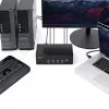 StarTech.com conmutador KVM HDMI de 4 puertos – 4K 30Hz – doble pantalla