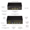 StarTech.com conmutador KVM HDMI de 4 puertos – 4K 30Hz – doble pantalla