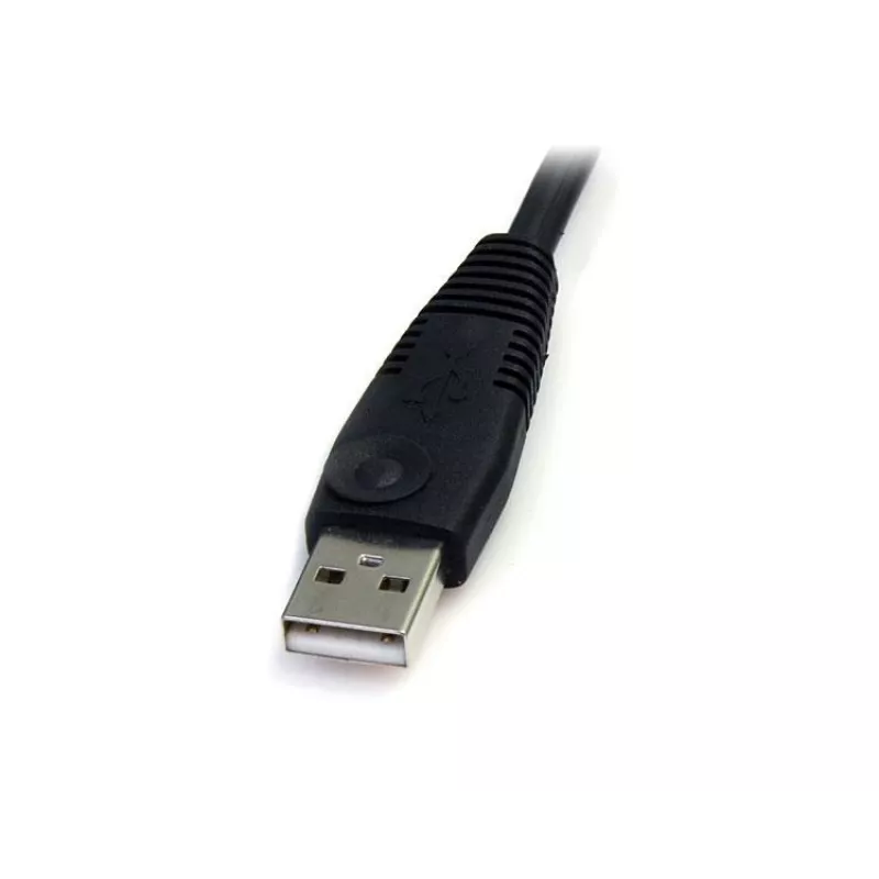 StarTech.com cable de conmutador KVM USB DisplayPort 4 en 1 de 6ft con audio y micrófono