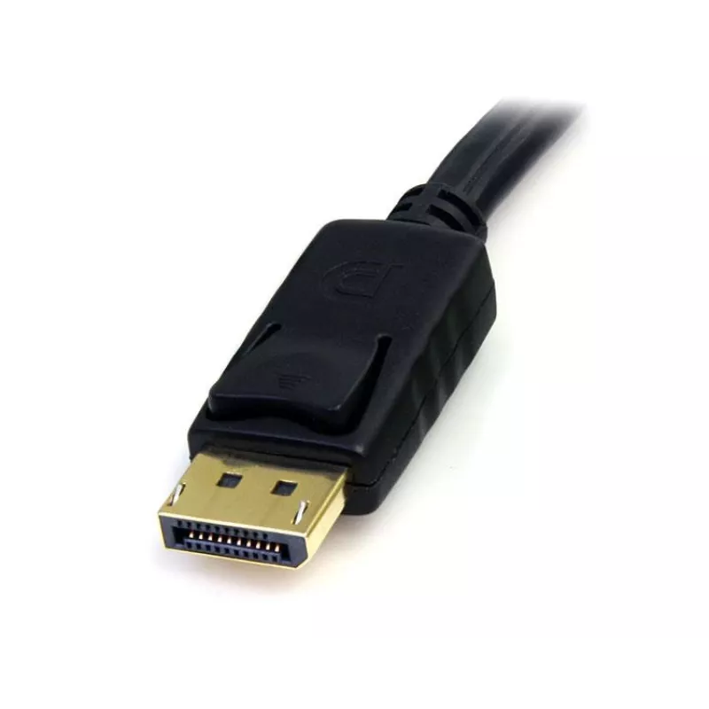StarTech.com cable de conmutador KVM USB DisplayPort 4 en 1 de 6ft con audio y micrófono