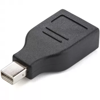 StarTech.com adaptador compacto Mini DisplayPort a DisplayPort - vídeo 4K x 2K - convertidor UHD Mini DP a DP - adaptador mDP a DP 1.2 - PC/ordenador mDP a monitor/pantalla DisplayPort - M/H
