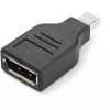 StarTech.com adaptador compacto Mini DisplayPort a DisplayPort - vídeo 4K x 2K - convertidor UHD Mini DP a DP - adaptador mDP a DP 1.2 - PC/ordenador mDP a monitor/pantalla DisplayPort - M/H