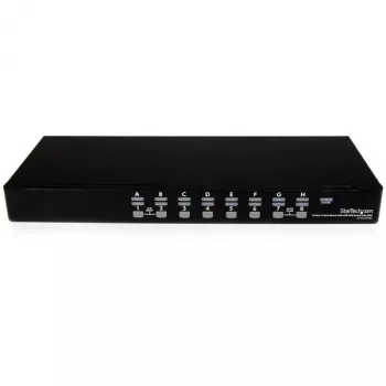 StarTech.com Kit de conmutador KVM USB para rack de 16 puertos 1HE con OSD y cables