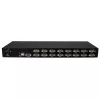 StarTech.com Kit de conmutador KVM USB para rack de 16 puertos 1HE con OSD y cables
