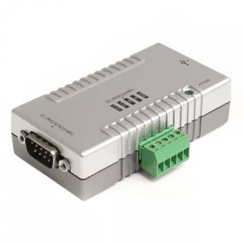 StarTech.com adaptador serie USB a RS232 RS422 RS485 de 2 puertos con retención COM