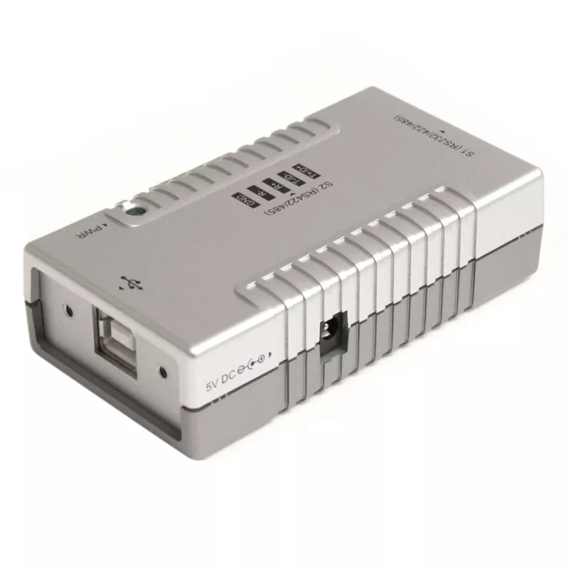 StarTech.com adaptador serie USB a RS232 RS422 RS485 de 2 puertos con retención COM