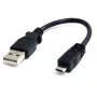 StarTech.com cable Micro-USB de 15 cm - A a Micro B, 0,1524 m, USB A, Micro-USB B, conector macho/macho, 0,48 Gbit/s, negro