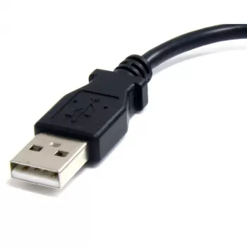 StarTech.com cable Micro-USB de 15 cm - A a Micro B, 0,1524 m, USB A, Micro-USB B, conector macho/macho, 0,48 Gbit/s, negro