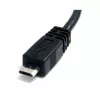 StarTech.com cable Micro-USB de 15 cm - A a Micro B, 0,1524 m, USB A, Micro-USB B, conector macho/macho, 0,48 Gbit/s, negro