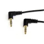 StarTech.com cable de audio estéreo de 3 ft con jack de 3,5 mm en ángulo recto - M/M