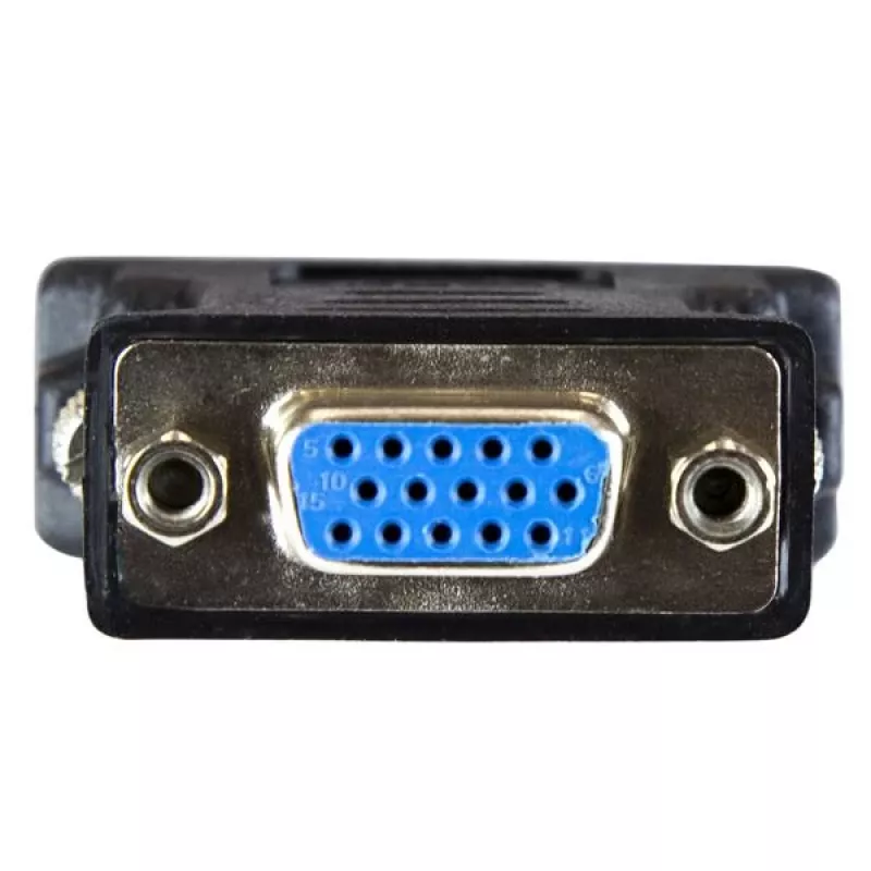 StarTech.com adaptador de cable DVI a VGA – negro – M/H, DVI-I, VGA, negro