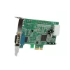 StarTech.com tarjeta adaptadora serie PCI Express RS232 de 1 puerto – controlador host serie PCIe RS232 – PCIe a serie DB9 – 16550 UART – tarjeta de expansión de perfil bajo – Windows y Linux