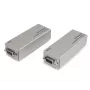 StarTech.com extensor serie RS232 sobre Cat5, alcance de 1 km (3300 ft), Plug & Play, sin software, extensión serie DB9 - TAA