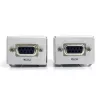 StarTech.com extensor serie RS232 sobre Cat5, alcance de 1 km (3300 ft), Plug & Play, sin software, extensión serie DB9 - TAA