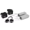StarTech.com extensor serie RS232 sobre Cat5, alcance de 1 km (3300 ft), Plug & Play, sin software, extensión serie DB9 - TAA