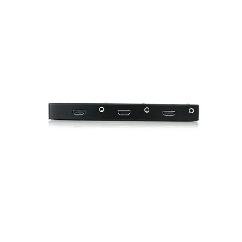 StarTech.com divisor HDMI de 2 puertos y amplificador de señal, HDMI, 2x HDMI, 1920 x 1200 píxeles, negro, acero, 15 m