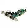 StarTech.com tarjeta adaptadora serie PCI RS422/485 de 2 puertos con 161050 UART