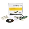 StarTech.com tarjeta adaptadora serie PCI RS422/485 de 2 puertos con 161050 UART