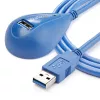 StarTech.com cable de extensión SuperSpeed USB 3.0 de sobremesa de 5 ft - A a A M/H