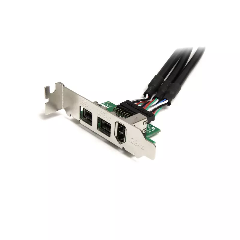 StarTech.com adaptador de tarjeta FireWire Mini PCI Express 1394 de 3 puertos 2b 1a
