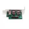 StarTech.com adaptador de tarjeta FireWire Mini PCI Express 1394 de 3 puertos 2b 1a