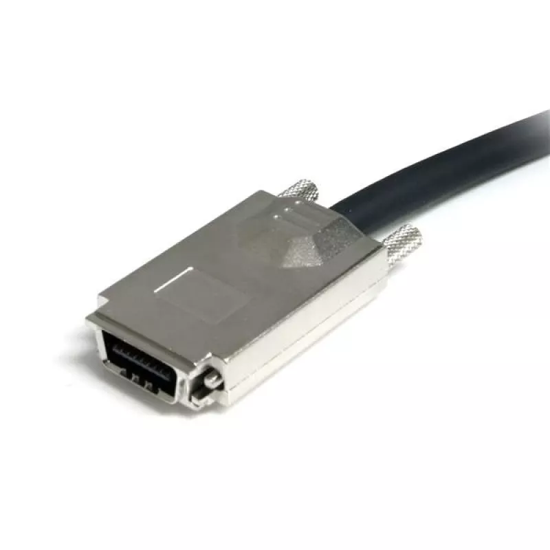 StarTech.com cable Serial Attached SCSI SAS externo de 2m – SFF-8470 a SFF-8088