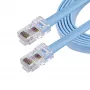StarTech.com cable Cisco Console Rollover de 6 ft - RJ45 M/M, 1,8 m, RJ-45, RJ-45, azul